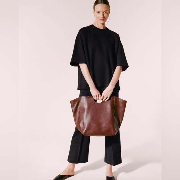 STAUD Handbags - STAUD | Large Mars Tote in Raisin